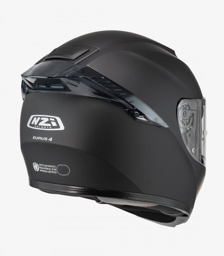 Integralhelm NZI Eurus 4 Stream Duo Mattschwarz