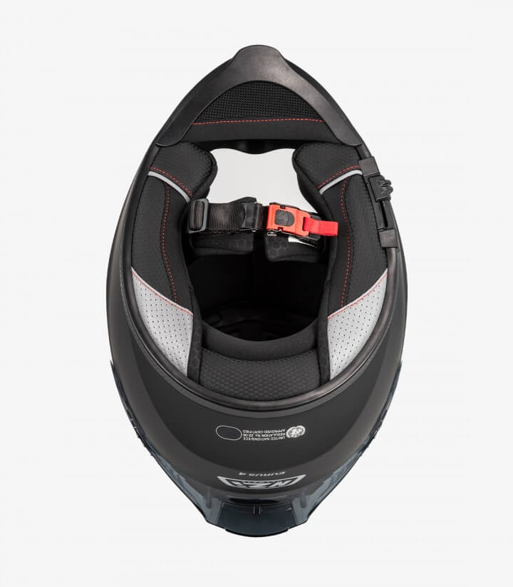 Integralhelm NZI Eurus 4 Stream Duo Mattschwarz
