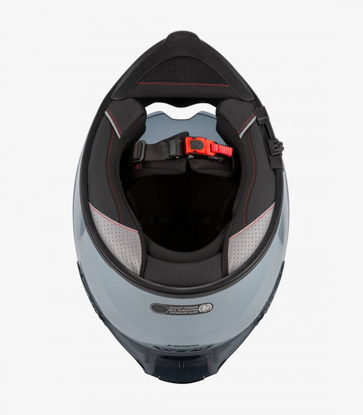 Casco Integral NZI Eurus 4 Stream Duo Gris Nardo