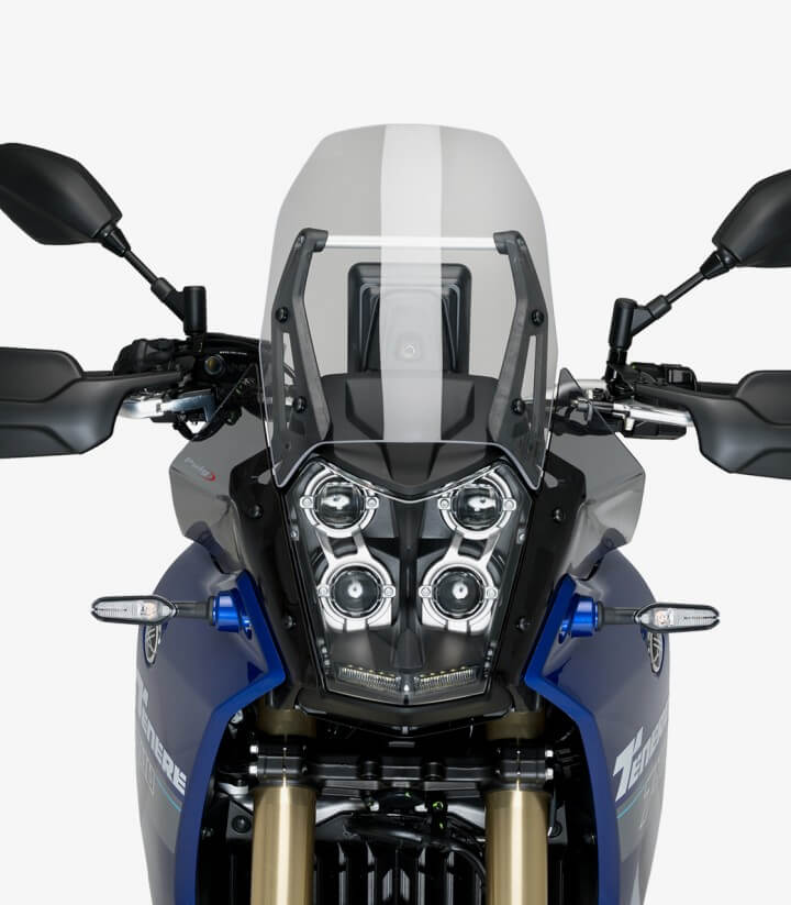 Front-Windabweiser Extended Puig Yamaha Tenere 700 (19-24), Explore/Extreme Edition (23-26) Dunkel getönt 21263F