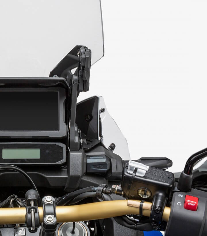 Deflectores frontales Extended Puig Honda CRF1100L Africa Twin Adventure Sports (20-23) Ahumado 3823H