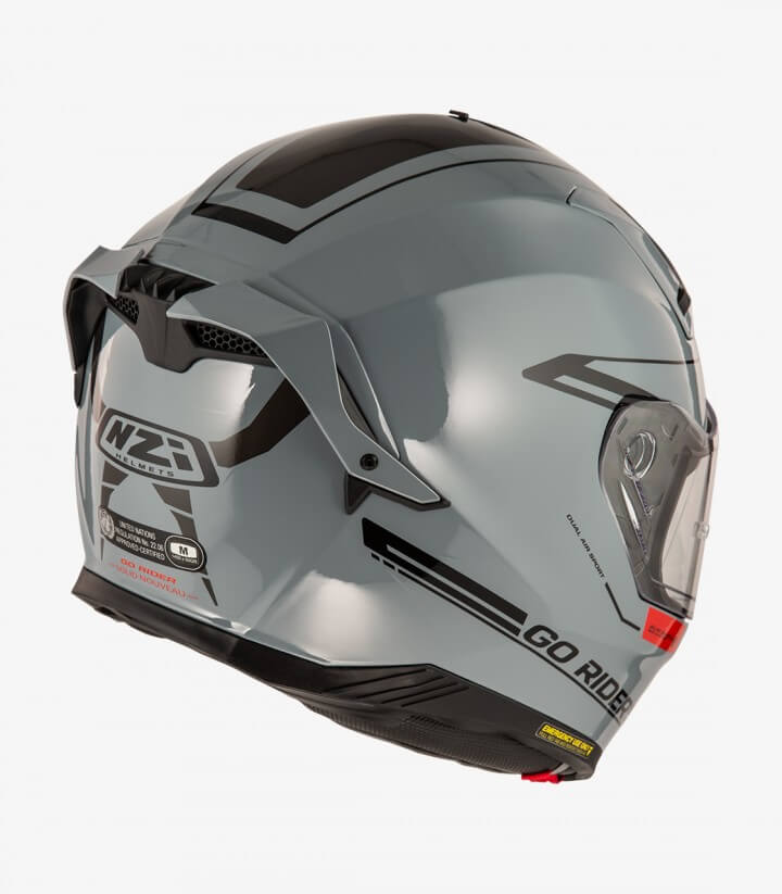 Casco Integral NZI Go Rider Gris