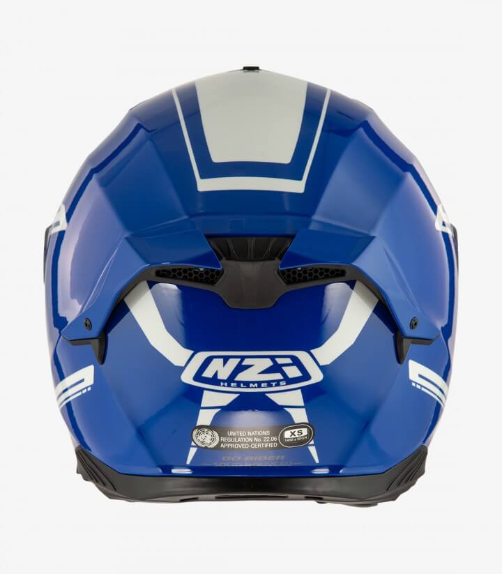 Integralhelm NZI Go Rider Solid Blau Y