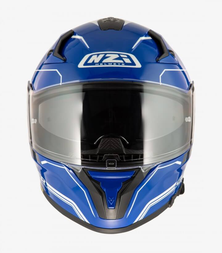 Integralhelm NZI Go Rider Solid Blau Y