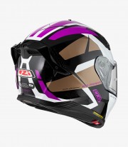 NZI Go Rider Trident Black&Purple Full Face Helmet