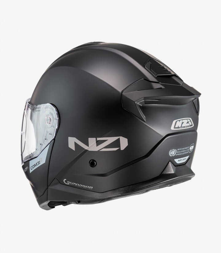 Casco Modular NZI Combi 3 Duo Negro Mate