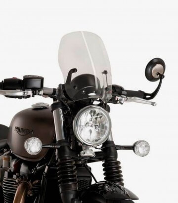 Cúpula Puig New Generation Touring Triumph Bonneville Bobber (2017 - 2020) Transparente 9437W