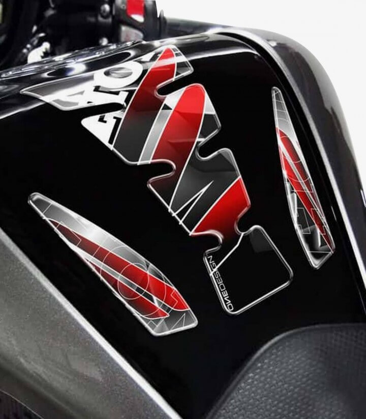 Tankpad Wings Honda in der Farbe Silber von Puig 4785P