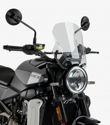 Windschild Puig New Generation Sport Husqvarna Svartpilen 801 (24-25), Vitpilen 801 (25-26) Klar 22189W