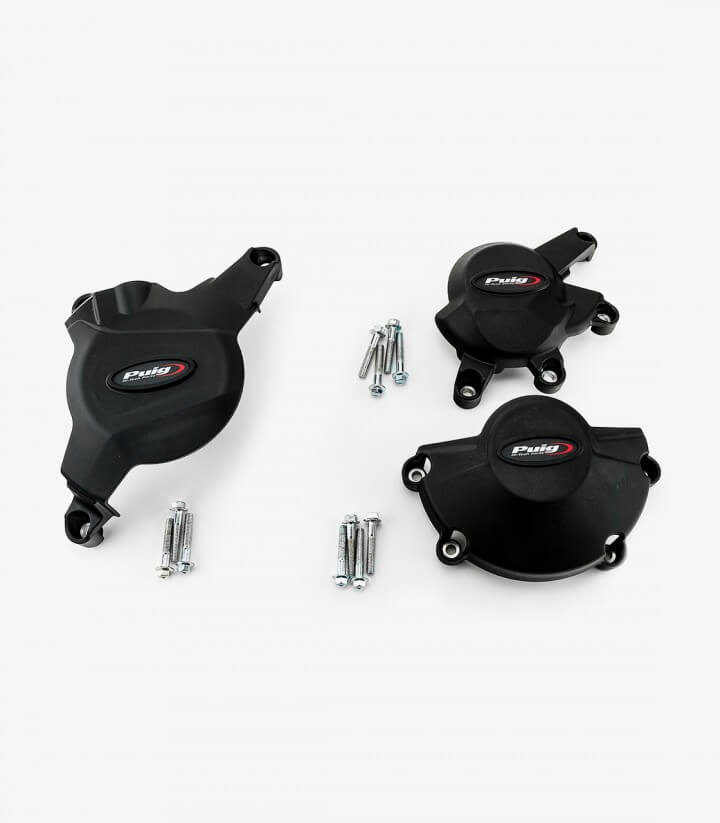 Tapas protectoras del motor Track 21508N de Puig para Honda CBR600RR (07-16)