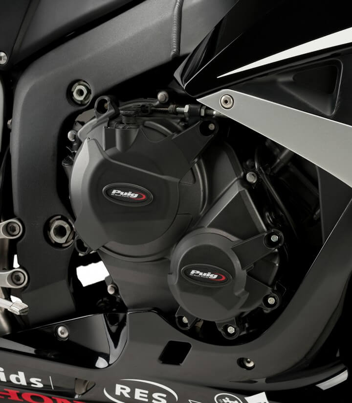 Motorschutzdeckel Track 21508N von Puig für Honda CBR600RR (07-16), CBR600RR ABS (09-12)