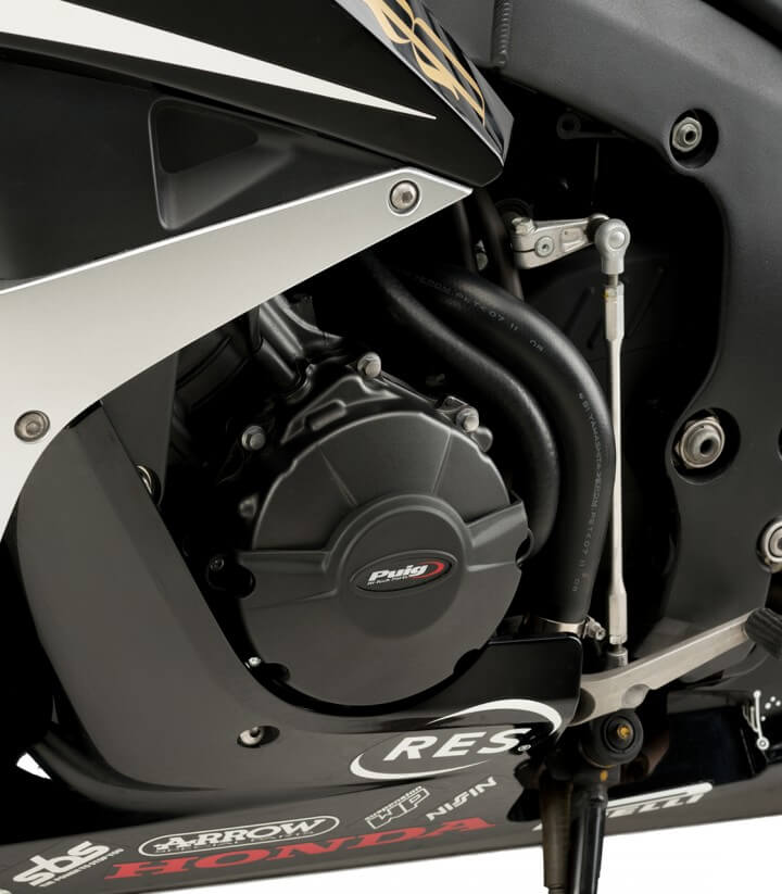 Tapas protectoras del motor Track 21508N de Puig para Honda CBR600RR (07-16)