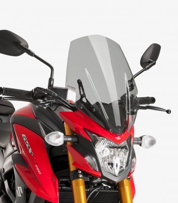 Cúpula Puig Naked New Generation Touring Suzuki GSX-S750 Ahumado 9436H