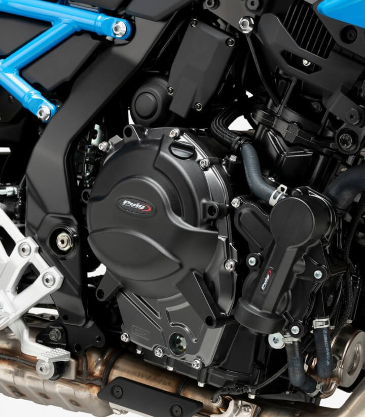Tapas protectoras del motor 21663N de Puig para Suzuki DL800 V-strom Tech (23-24), GSX-8R/S (23-25)