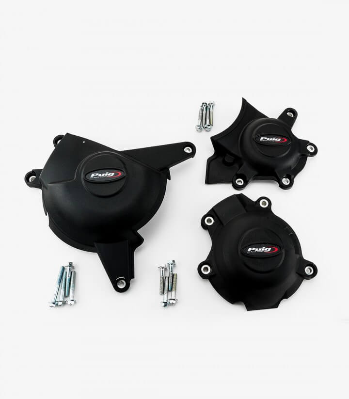 Tapas protectoras del motor Track 21517N de Puig para Suzuki GSX-R1000/R (17-21)