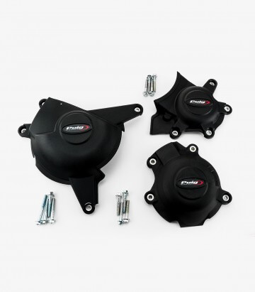 Tapas protectoras del motor Track 21517N de Puig para Suzuki GSX-R1000/R (17-21)