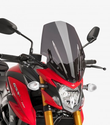 Cúpula Puig Naked New Generation Touring Suzuki GSX-S750 Ahumado oscuro 9436F