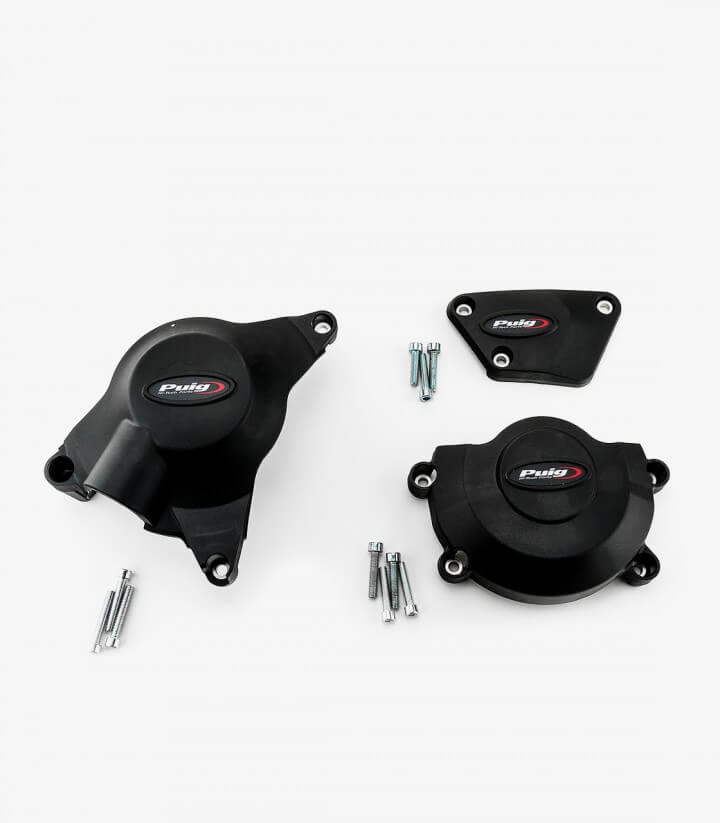 Motorschutzdeckel Track 21521N von Puig für Yamaha YZF-R6 (06-20), YZF-R6 Race (21-24)