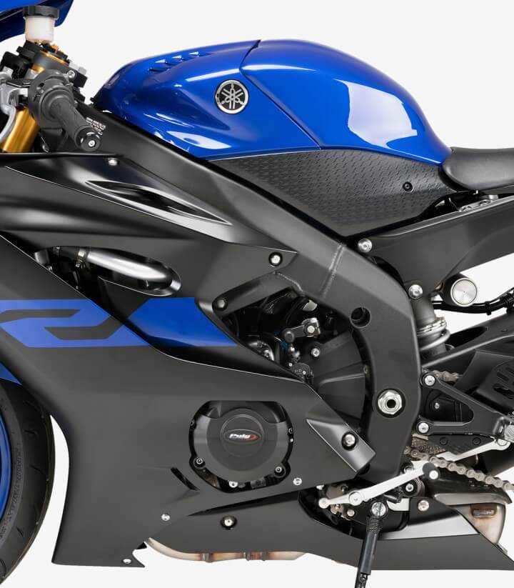 Motorschutzdeckel Track 21521N von Puig für Yamaha YZF-R6 (06-20), YZF-R6 Race (21-24)