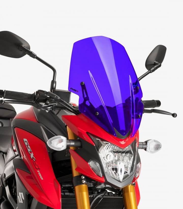 Cúpula Puig Naked New Generation Touring Suzuki GSX-S750 Azul 9436A