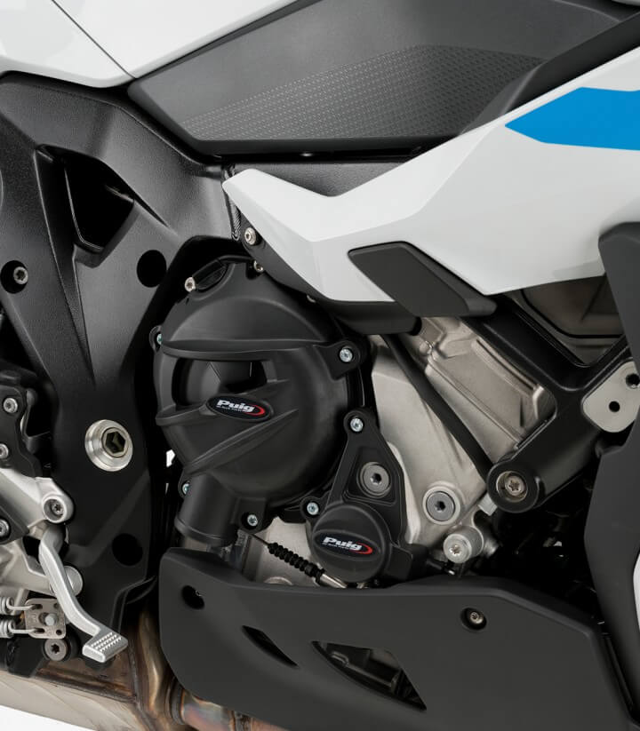 Motorschutzdeckel Track 21502N von Puig für BMW S1000 XR (15-19), S1000R (17-20), S1000RR (17-18)