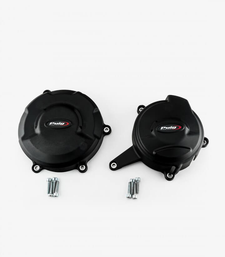 Tapas protectoras del motor Track 21505N de Puig para Ducati Panigale V4 (18-24)