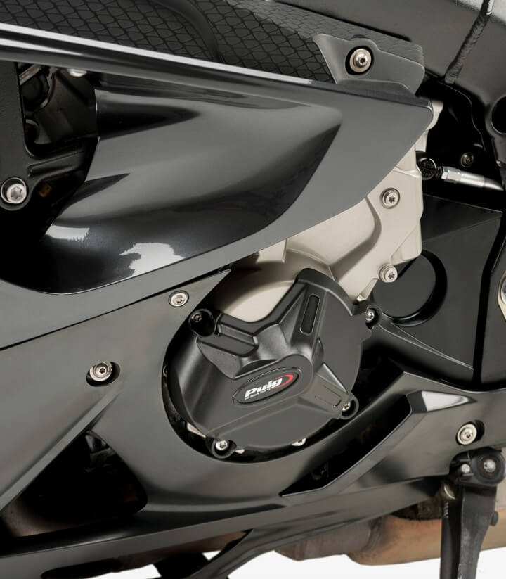 Tapas protectoras del motor Track 21501N de Puig para BMW S1000R/RR (09-16)