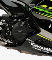 Tapas protectoras del motor Track 21512N de Puig para Kawasaki Ninja 400 (18-24)