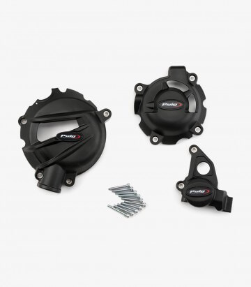 Tapas protectoras del motor Track 21503N de Puig para BMW M1000R/RR (21-25), S1000R/RR (19-25)