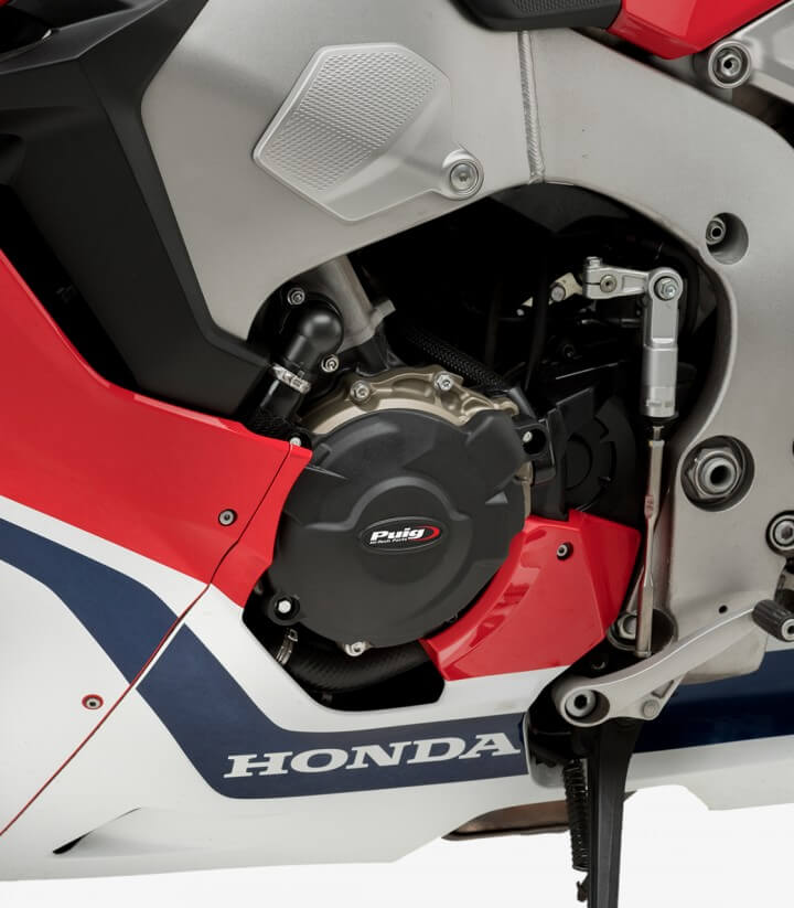 Tapas protectoras del motor Track 21510N de Puig para Honda CBR1000RR Fireblade (17-19)