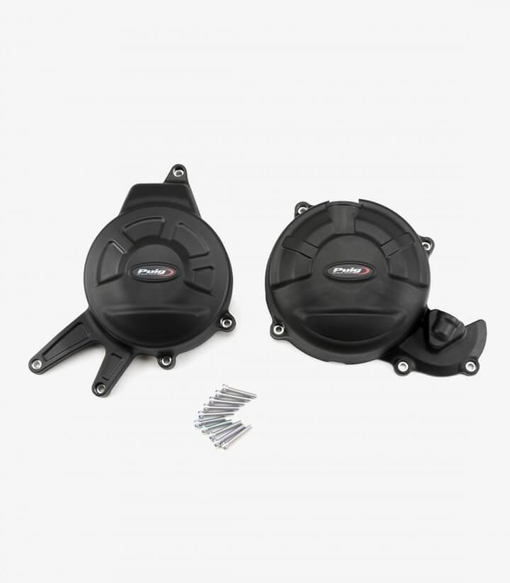 Tapas protectoras del motor Track 21500N de Puig para Aprilia RS 660 (21-25)
