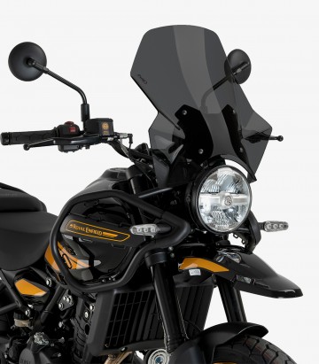 Royal Enfield Himalayan 450 (24-25) Puig Touring Adjustable Dark smoked Windshield 22113F