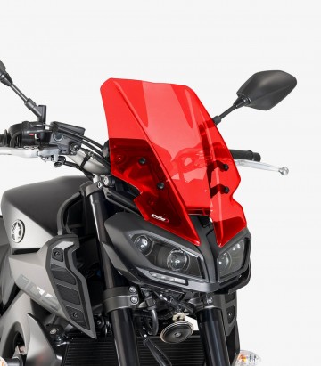 Cúpula Puig Naked New Generation Touring Yamaha MT-09 Rojo 9377R
