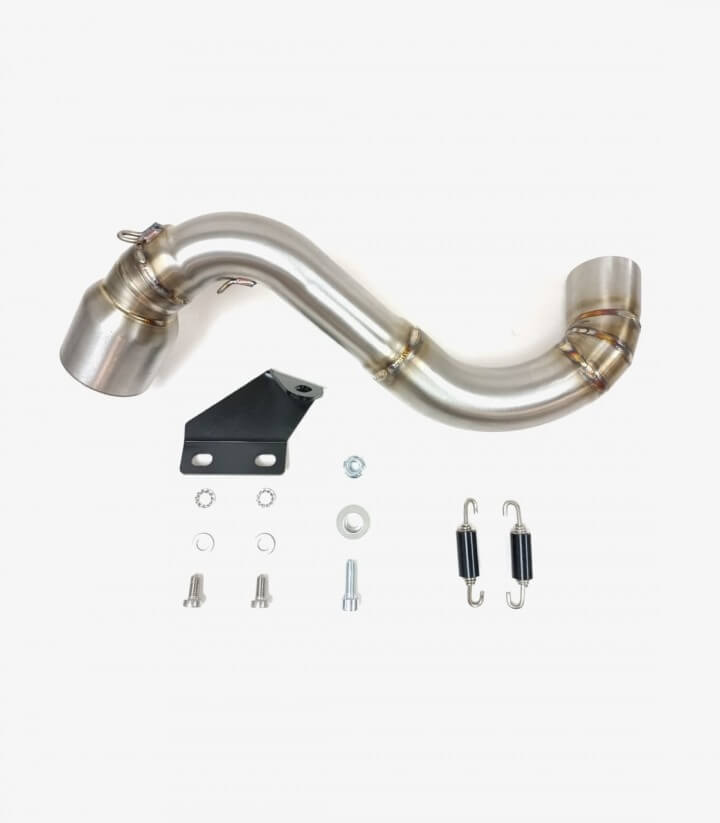 Auspuff CB5254RB Ixil RB Schwarz für Benelli Leoncino 800 Trail