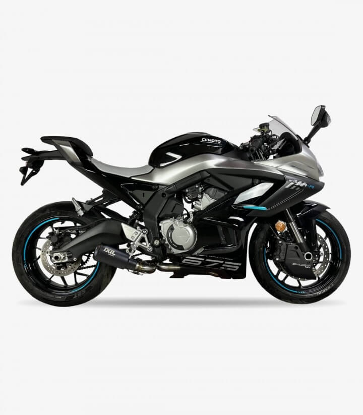 Auspuff CF3249RB Ixil RB Schwarz für CFMOTO 675 NK (25-26), 675 SR-R (24-26)