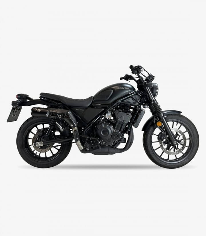 Auspuff CH6229RB Ixil RB Schwarz für Honda CL 500 (23-26)