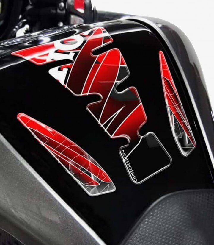 Tankpad Wings Honda in der Farbe Rot von Puig 4785R