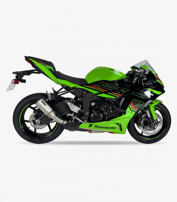 Auspuff CK7244RC Ixil RC Stahl für Kawasaki ZX-6 R Ninja (24-26)