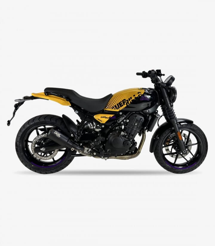 Escape CR5227RB Ixil RB Negro para Royal Enfield Guerrilla 450