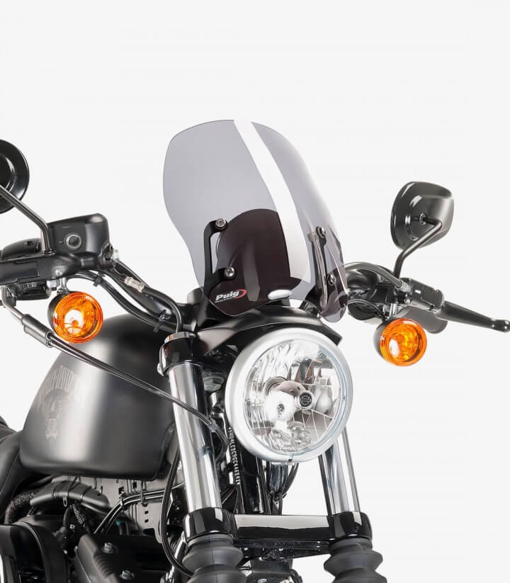 Cúpula Puig Naked New Generation Touring Harley Davidson Sporstster 1200/883 Ahumado 9283H