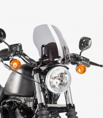 Cúpula Puig Naked New Generation Touring Harley Davidson Sporstster 1200/883 Ahumado 9283H