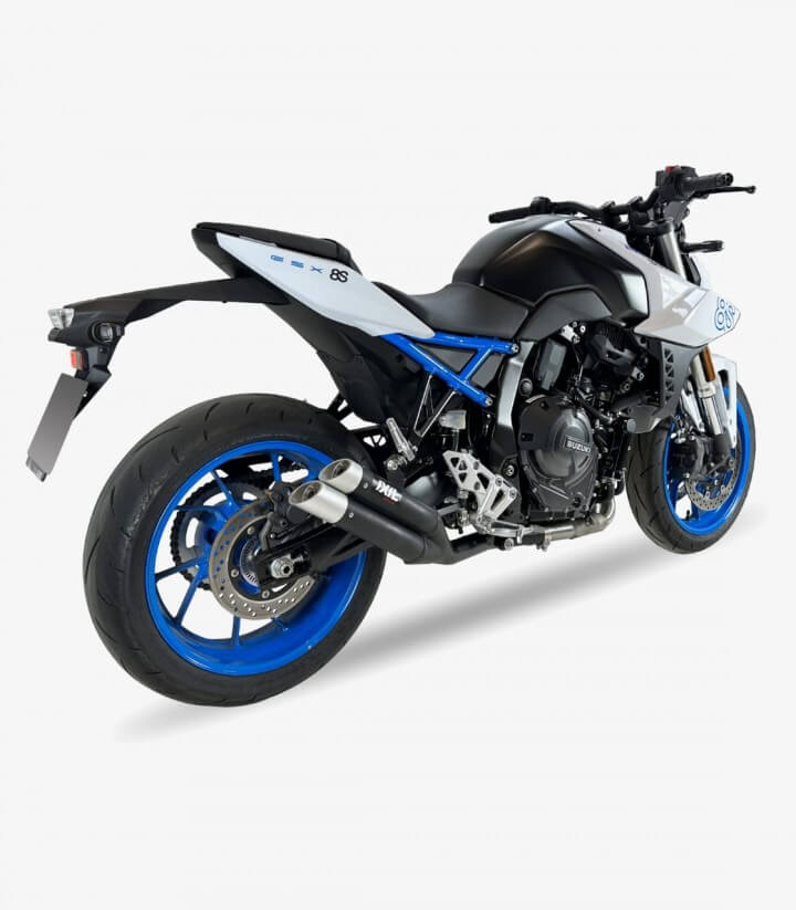 Escape XS8348XB Ixil L3XB Negro para Suzuki GSX-8R (23-24), GSX-8S (23-24)