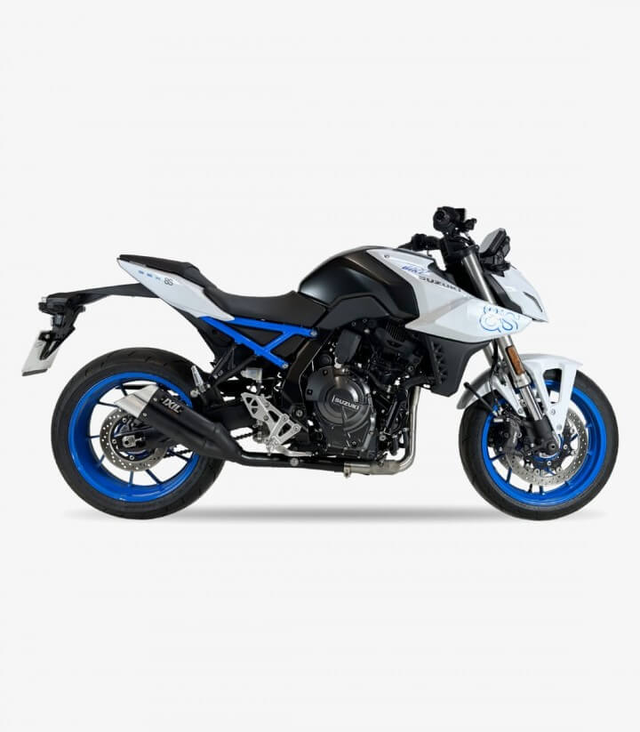 Escape XS8348XB Ixil L3XB Negro para Suzuki GSX-8R (23-24), GSX-8S (23-24)