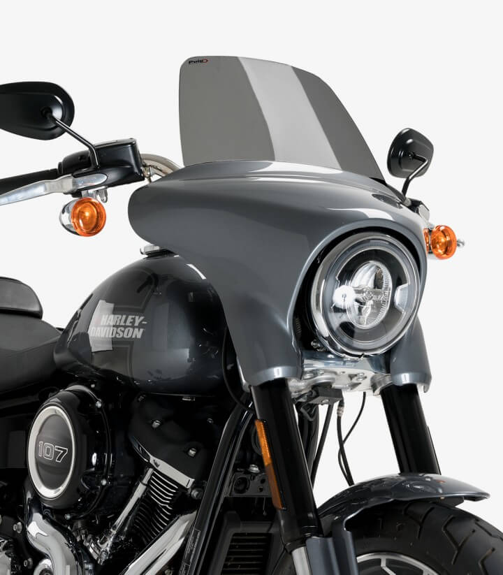 Cúpula Puig High-Road Touring Harley Davidson Softail Sport Glide FLSB (18-24) Ahumado oscuro 21236F
