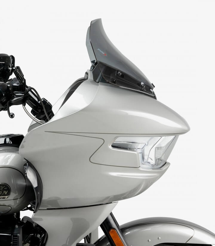 Harley Davidson Road Glide FLTRX (24) Puig High-Road Touring Smoked Windshield 22108H
