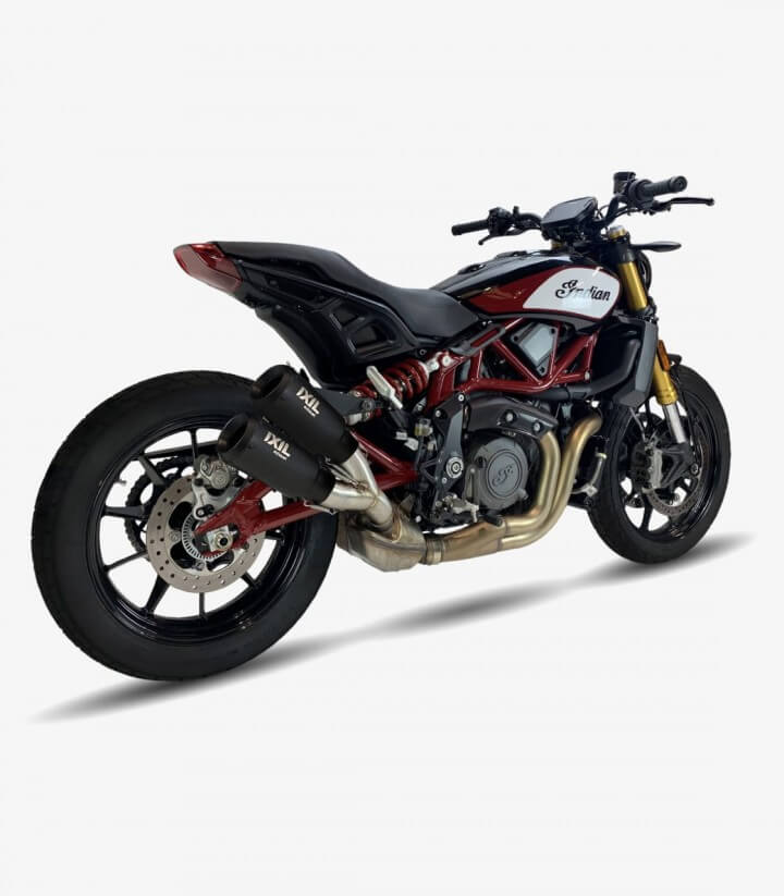 Auspuff CI2220RB Ixil 2RB Schwarz für Indian FTR 1200 (18-21)