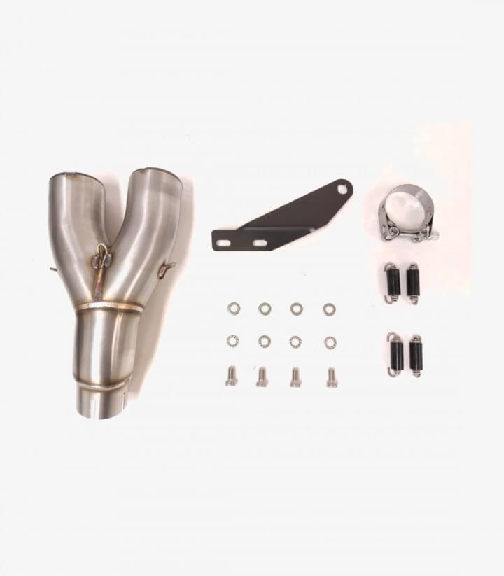 Ixil CI2220RB 2RB Black Exhaust for Indian FTR 1200 / S (18-21)