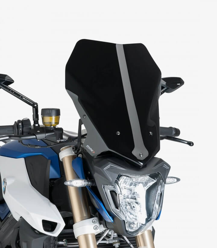 Cúpula Puig Naked New Generation Touring BMW F800 R Negro 8187N