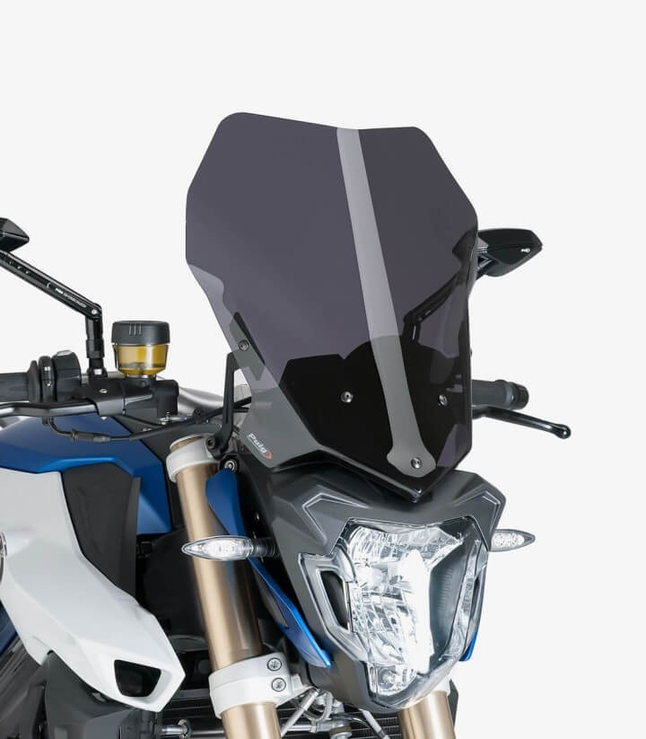 Cúpula Puig Naked New Generation Touring BMW F800 R Ahumado oscuro 8187F