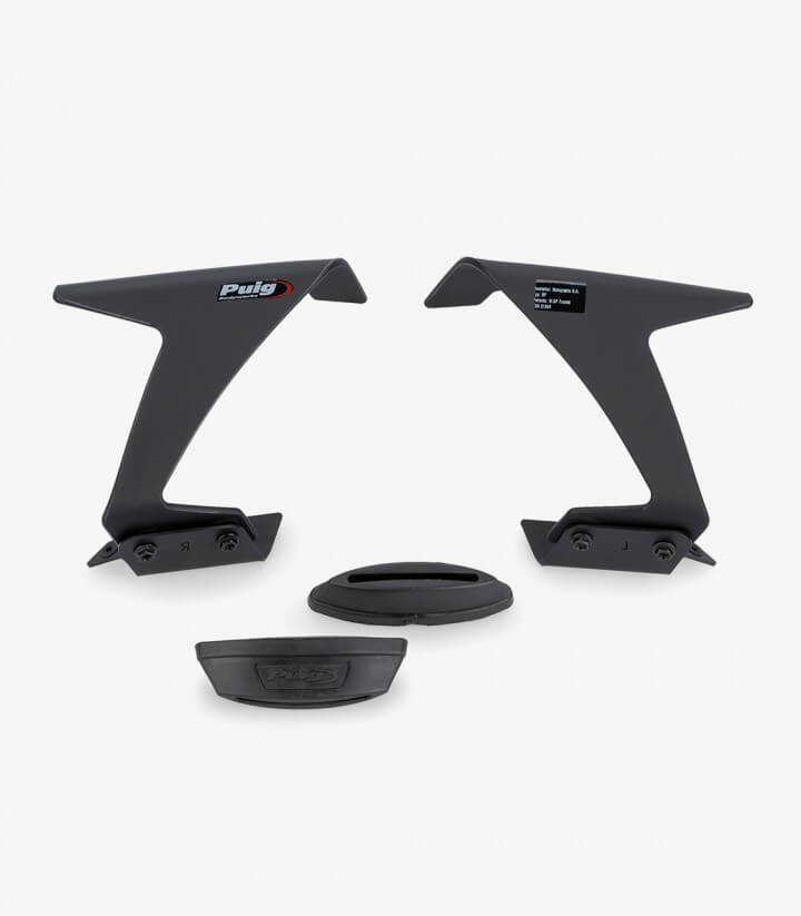 Race side winglets 21570J for BMW S1000RR Matt black by Puig